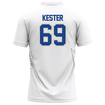 Tulsa - NCAA Football : Ryley Kester - White Football Jersey-1