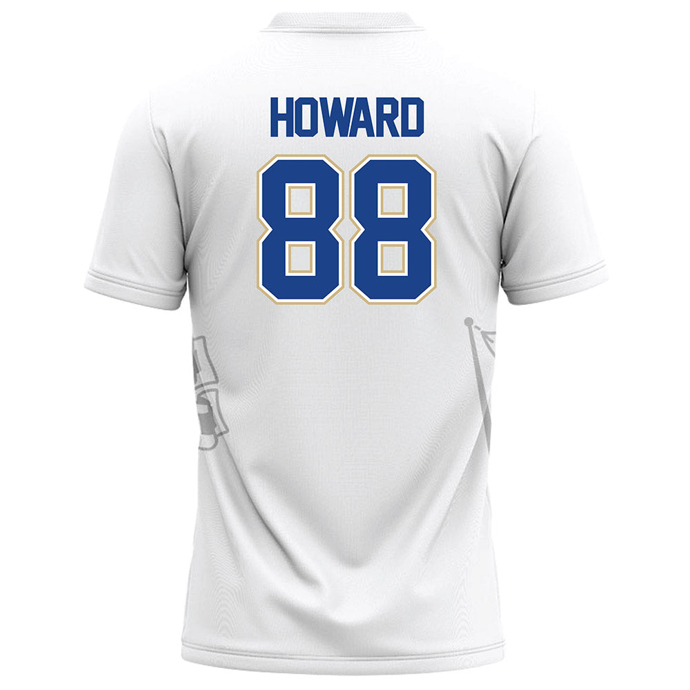 Tulsa - NCAA Football : Dailen Howard - White Football Jersey-1