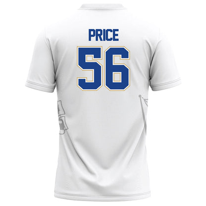 Tulsa - NCAA Football : Nathan Price - White Football Jersey-1