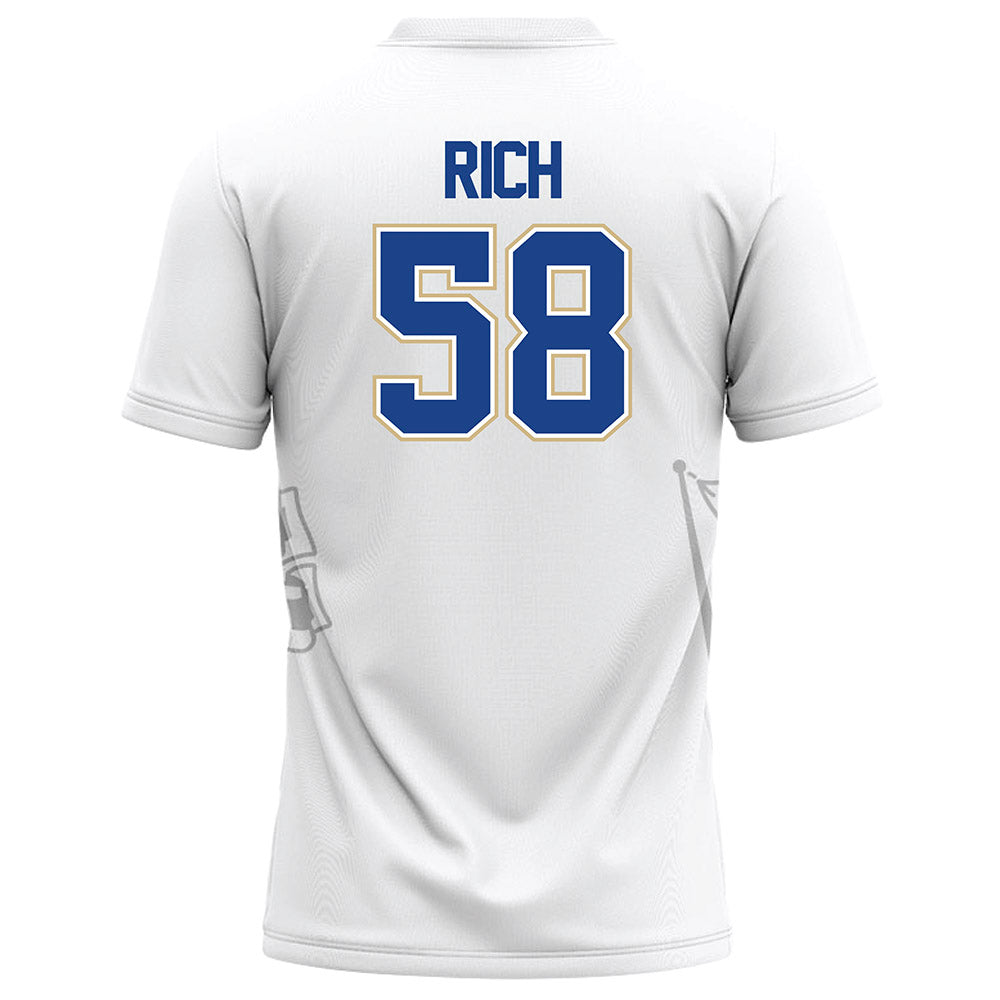 Tulsa - NCAA Football : Tyler Rich - White Football Jersey