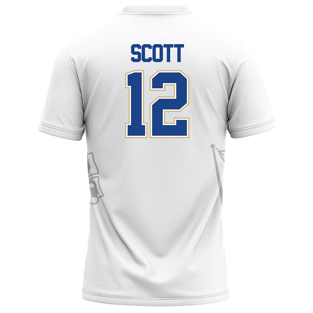 Tulsa - NCAA Football : Dedaunte Scott - White Football Jersey-1