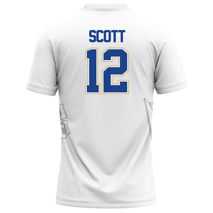 Tulsa - NCAA Football : Dedaunte Scott - White Football Jersey-1