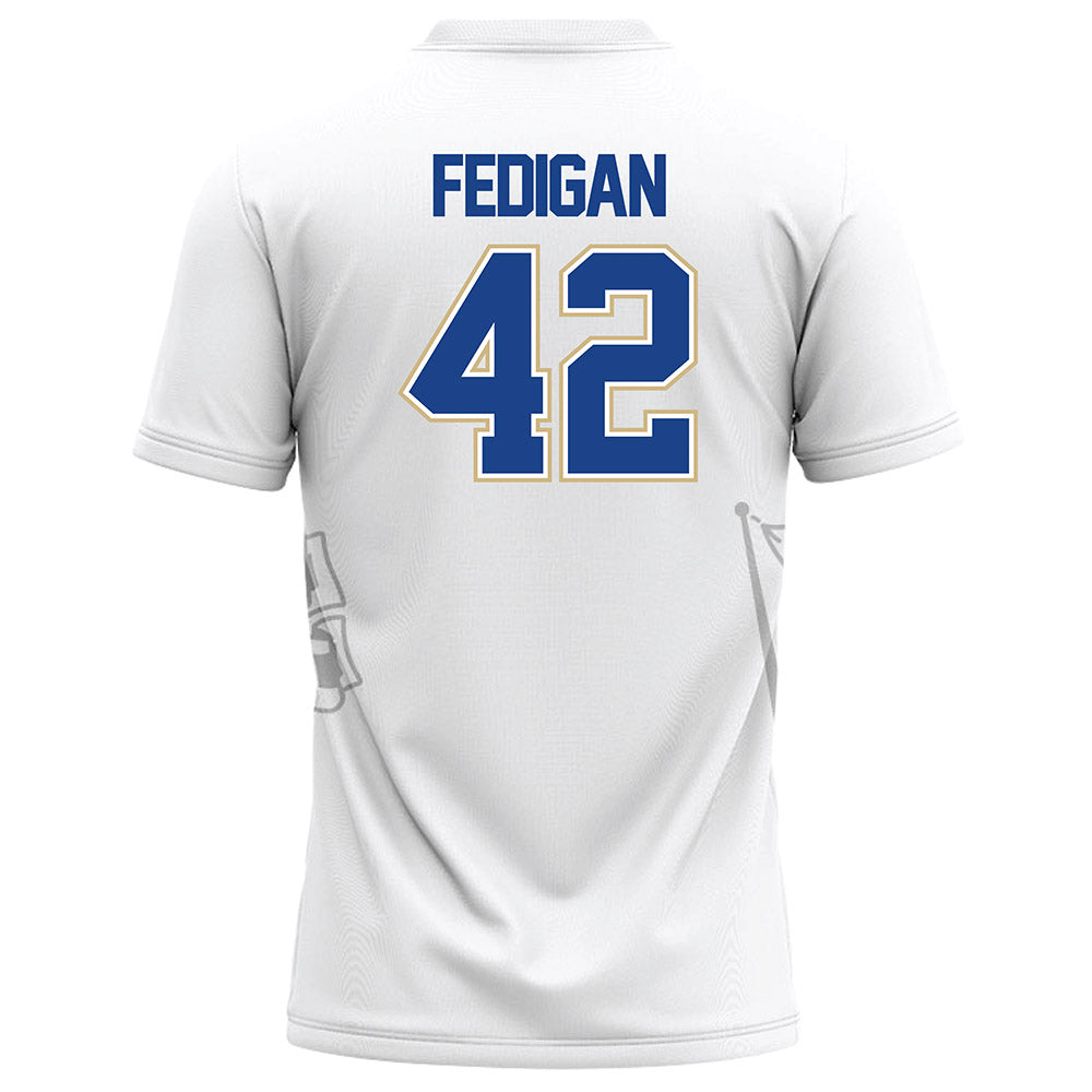 Tulsa - NCAA Football : Aidan Fedigan - White Football Jersey-1