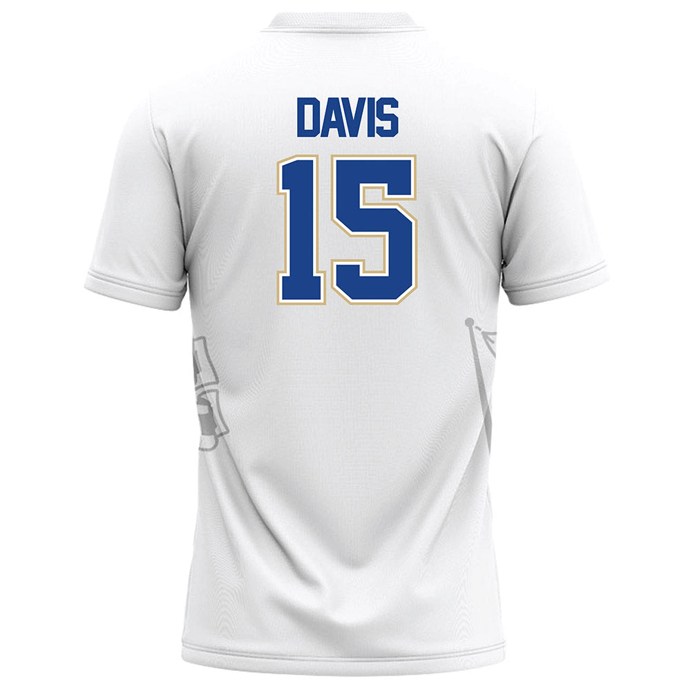 Tulsa - NCAA Football : Thomas Davis - White Football Jersey-1