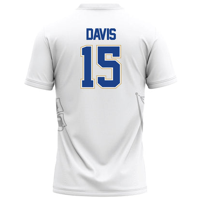 Tulsa - NCAA Football : Thomas Davis - White Football Jersey-1