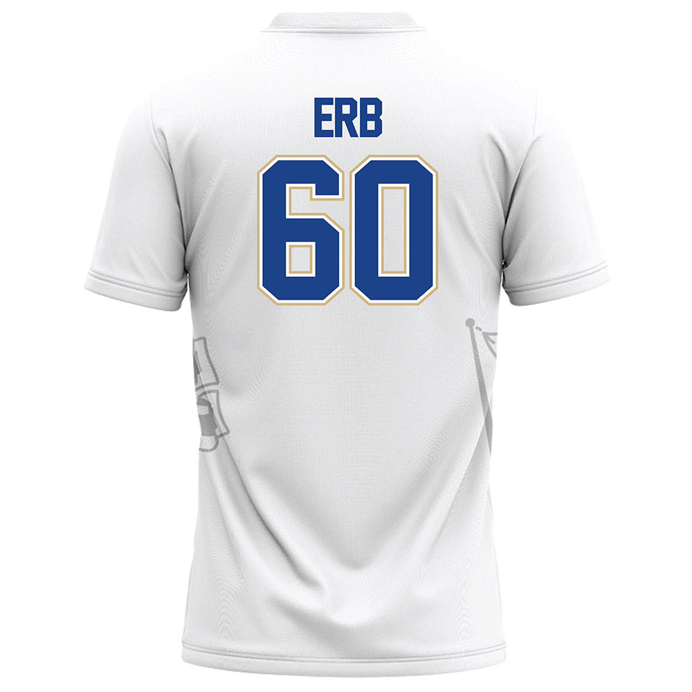 Tulsa - NCAA Football : Hunter Erb - White Football Jersey-1