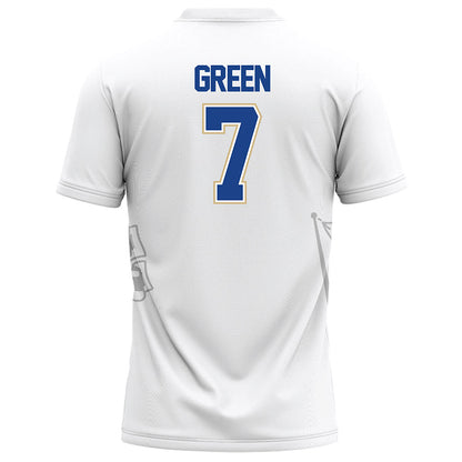 Tulsa - NCAA Football : Elijah Green - White Football Jersey-1