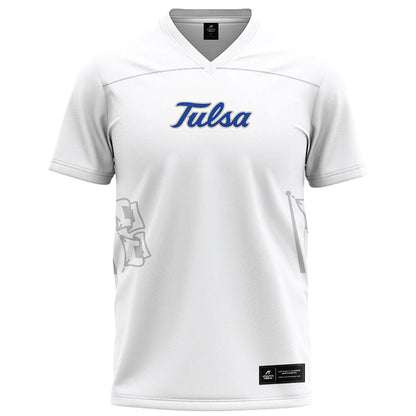 Tulsa - NCAA Football : Devin Hightower - White Football Jersey-0