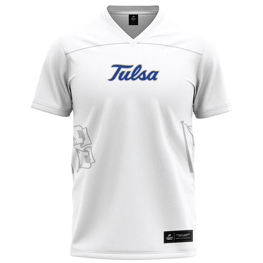 Tulsa - NCAA Football : Devin Hightower - White Football Jersey-0