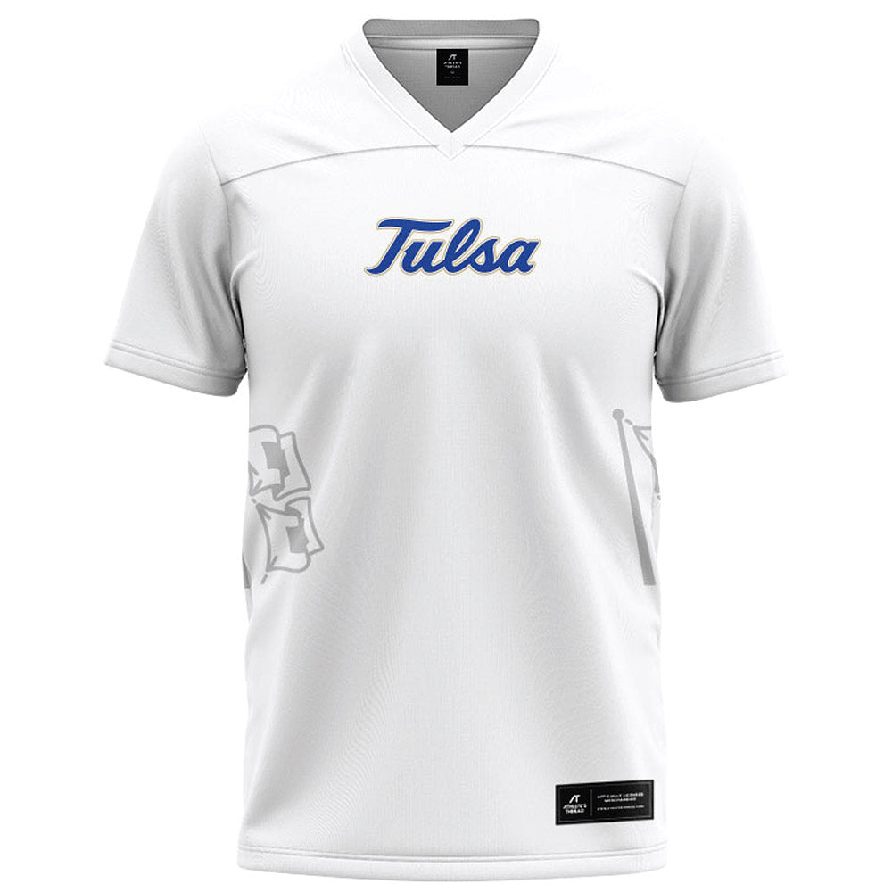 Tulsa - NCAA Football : Davis Dotson - White Football Jersey-0