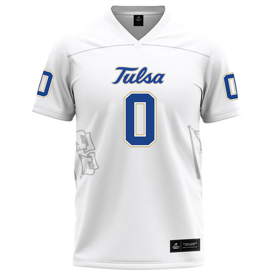 Tulsa - NCAA Football : Kyran Duhon - White Football Jersey-0