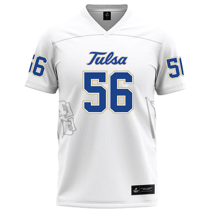 Tulsa - NCAA Football : Nathan Price - White Football Jersey-0