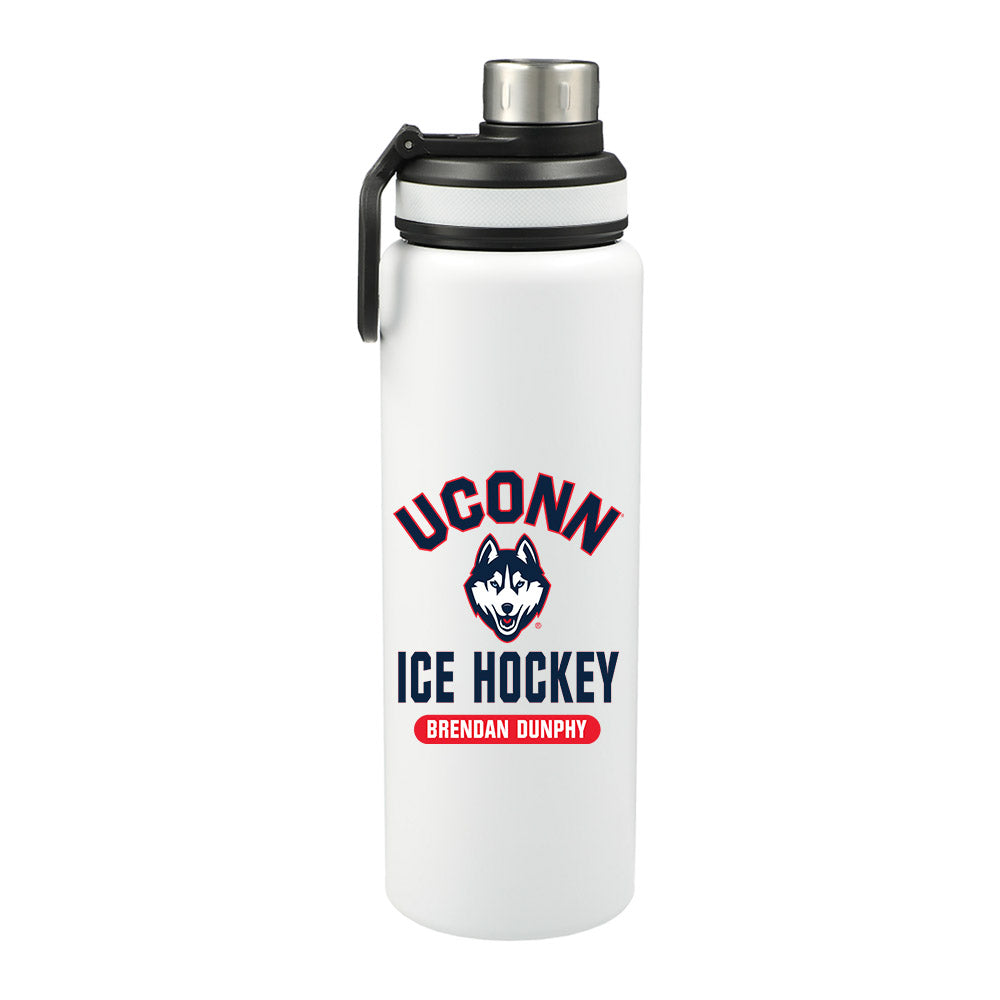 UConn - NCAA Men's Ice Hockey : Brendan Dunphy - 32oz Stainless Steel Bottle-0