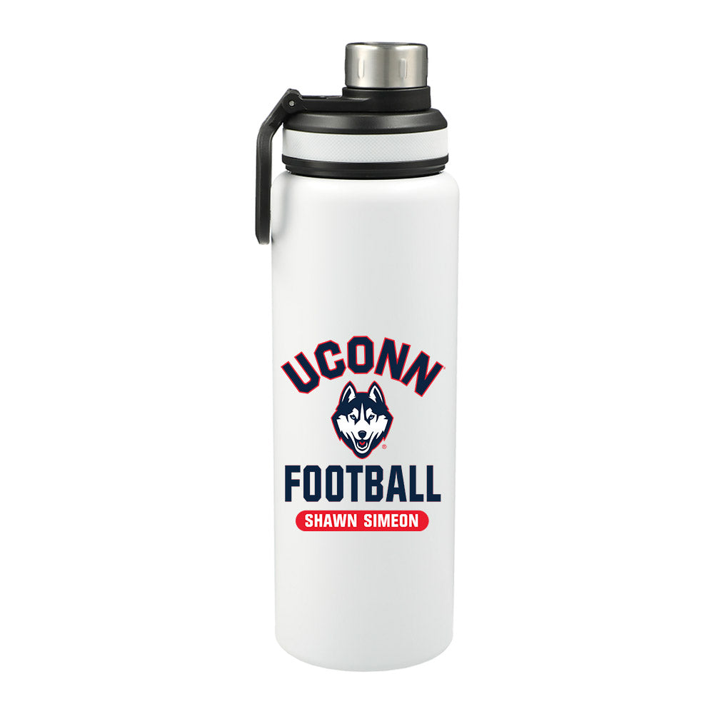 UConn - NCAA Football : Shawn Simeon - 32oz Stainless Steel Bottle-0