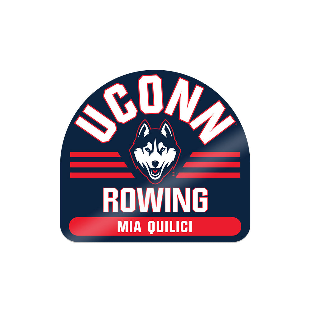 UConn - NCAA Women's Rowing : Mia Quilici - Sticker-0