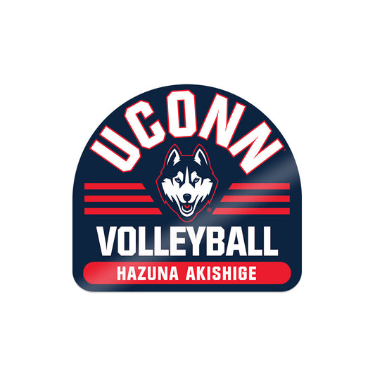 UConn - NCAA Women's Volleyball : Hazuna Akishige - Sticker-0
