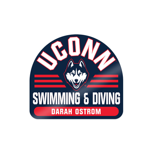 UConn - NCAA Women's Swimming & Diving : Darah Ostrom - Sticker-0
