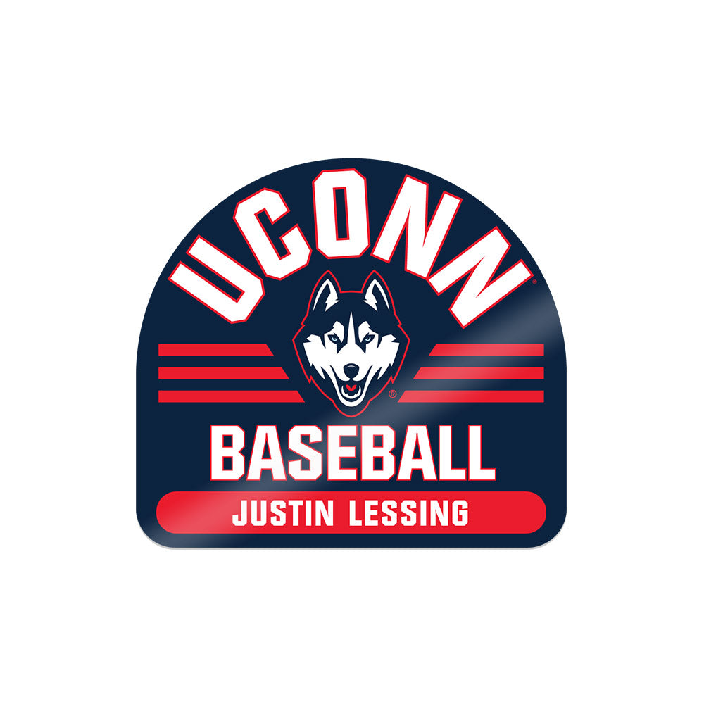 UConn - NCAA Baseball : Justin Lessing - Sticker-0