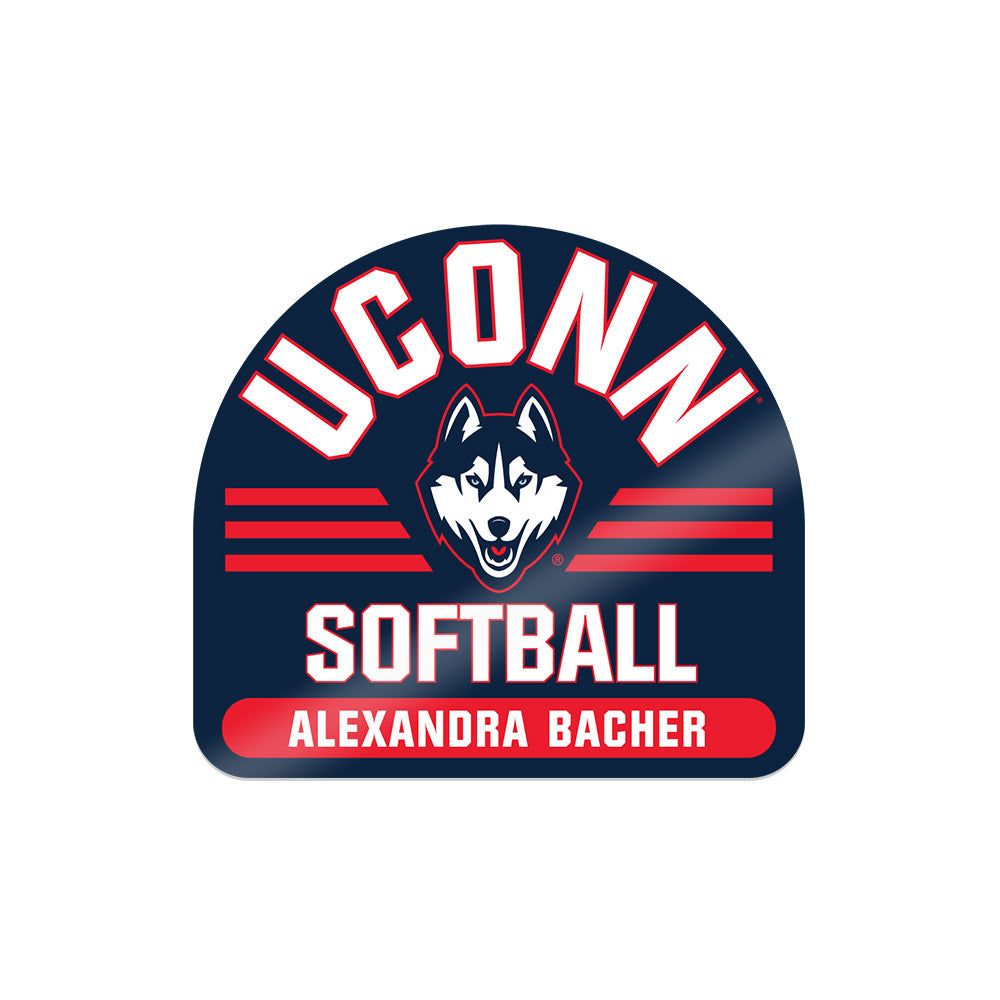 UConn - NCAA Softball : Alexandra Bacher - Sticker-0