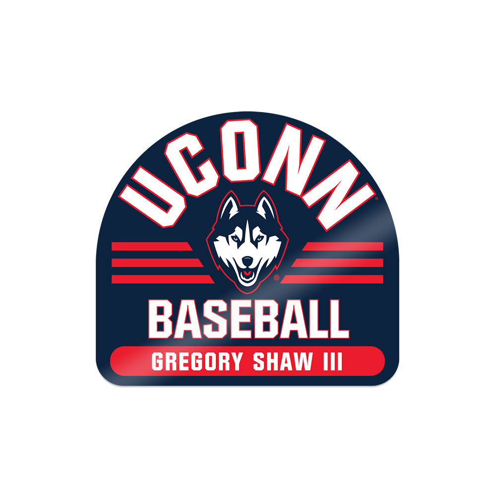 UConn - NCAA Baseball : Gregory Shaw III - Sticker-0