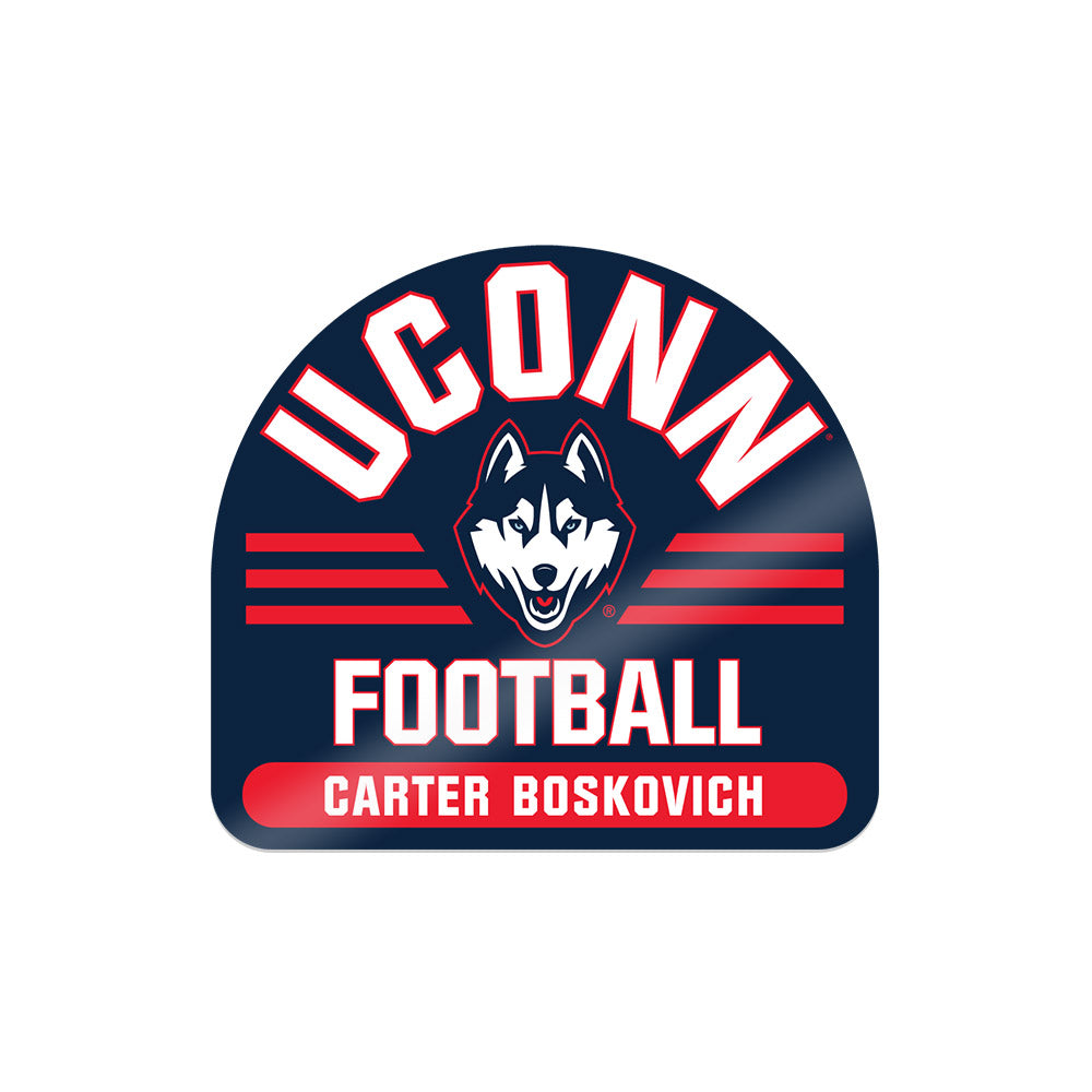 UConn - NCAA Football : Carter Boskovich - Sticker-0