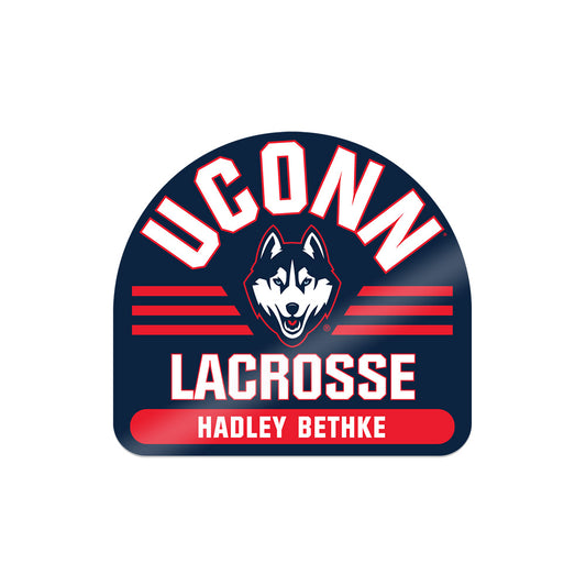 UConn - NCAA Women's Lacrosse : Hadley Bethke - Sticker-0