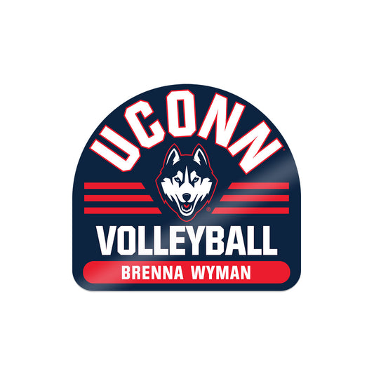 UConn - NCAA Women's Volleyball : Brenna Wyman - Sticker-0