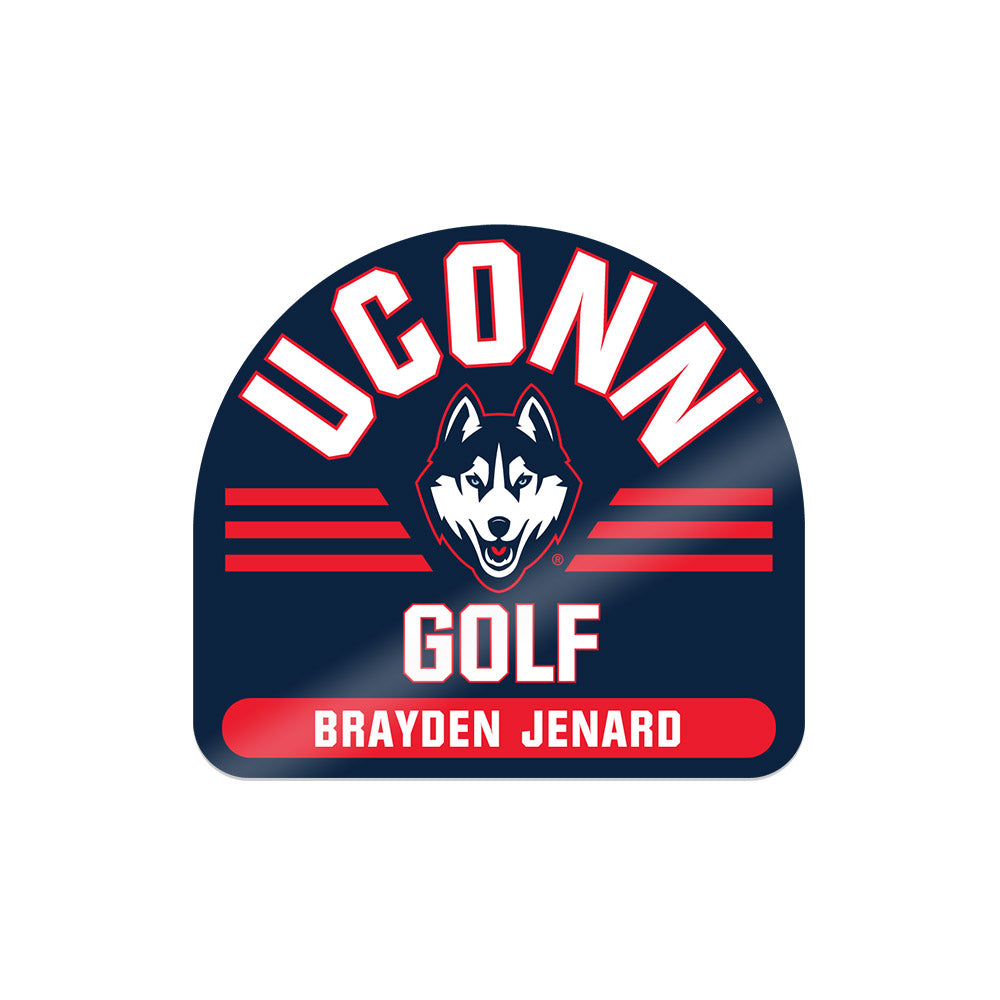 UConn - NCAA Men's Golf : Brayden Jenard - Sticker-0