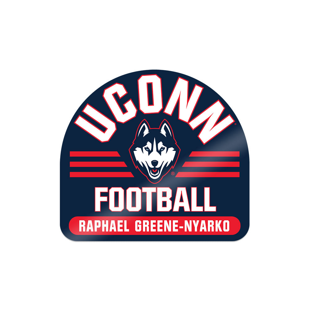 UConn - NCAA Football : Raphael Greene-Nyarko - Sticker-0