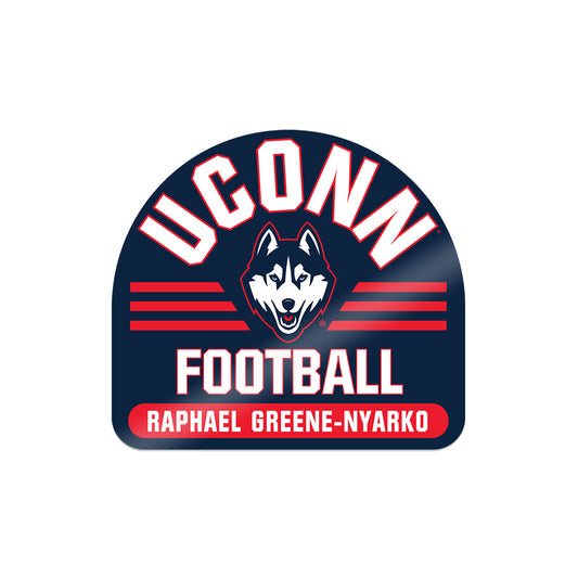 UConn - NCAA Football : Raphael Greene-Nyarko - Sticker-0
