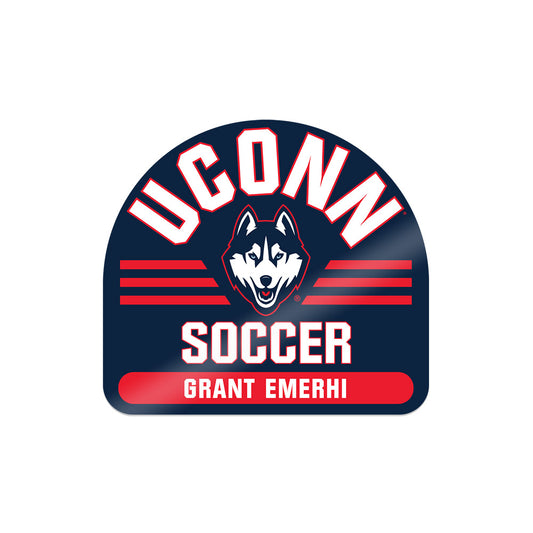 UConn - NCAA Men's Soccer : Grant Emerhi - Sticker-0
