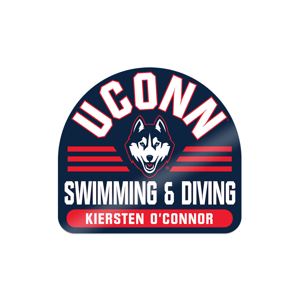 UConn - NCAA Women's Swimming & Diving : Kiersten O'Connor - Sticker-0