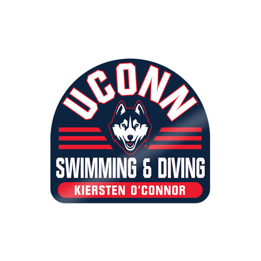 UConn - NCAA Women's Swimming & Diving : Kiersten O'Connor - Sticker-0