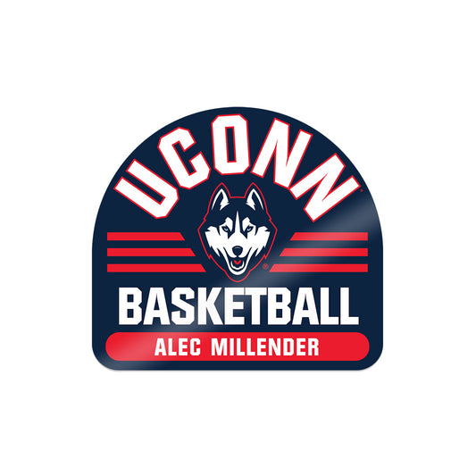 UConn - NCAA Men's Basketball : Alec Millender - Sticker-0