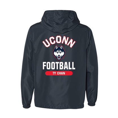 UConn - NCAA Football : Ty Chan - Windbreaker-1