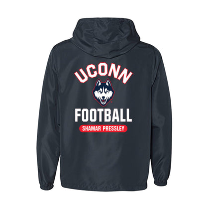 UConn - NCAA Football : Shamar Pressley - Windbreaker-1
