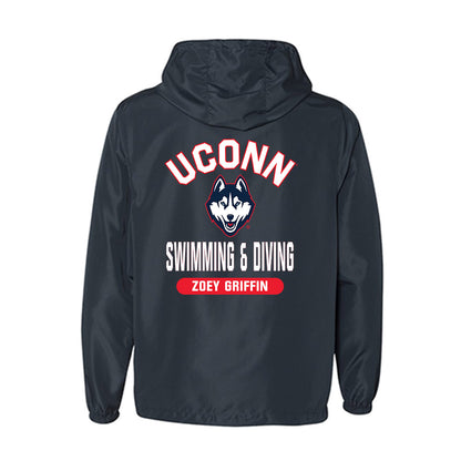UConn - NCAA Women's Swimming & Diving : Zoey Griffin - Windbreaker