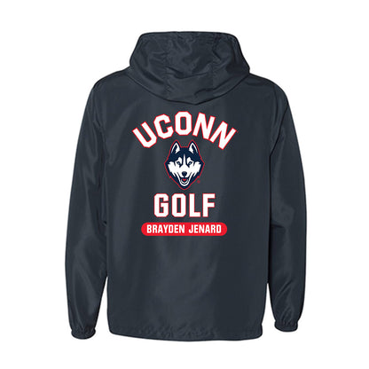 UConn - NCAA Men's Golf : Brayden Jenard - Windbreaker-1