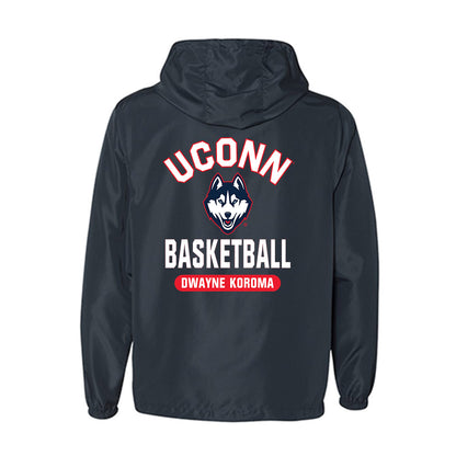 UConn - NCAA Men's Basketball : Dwayne Koroma - Windbreaker-1