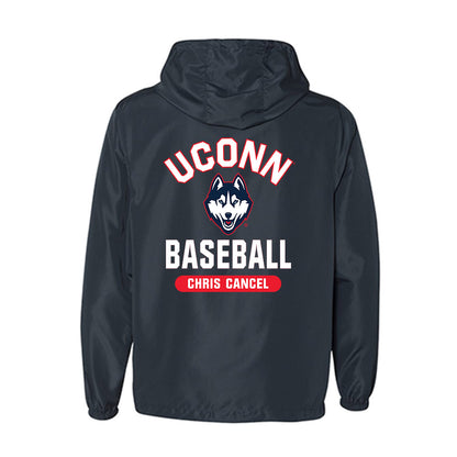 UConn - NCAA Baseball : Chris Cancel - Windbreaker-1