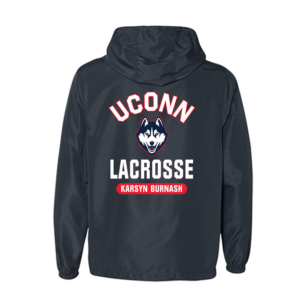 UConn - NCAA Women's Lacrosse : Karsyn Burnash - Windbreaker-1