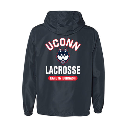 UConn - NCAA Women's Lacrosse : Karsyn Burnash - Windbreaker-1