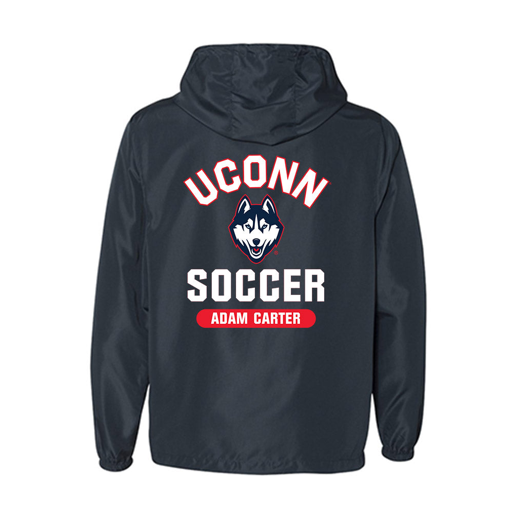 UConn - NCAA Men's Soccer : Adam Carter - Windbreaker-1