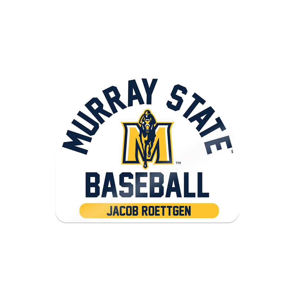 Murray State - NCAA Baseball : Jacob Roettgen - Sticker-0
