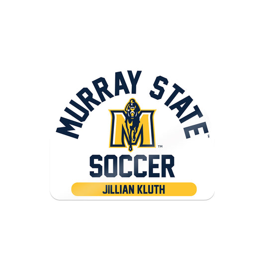 Murray State - NCAA Women's Soccer : Jillian Kluth - Sticker-0
