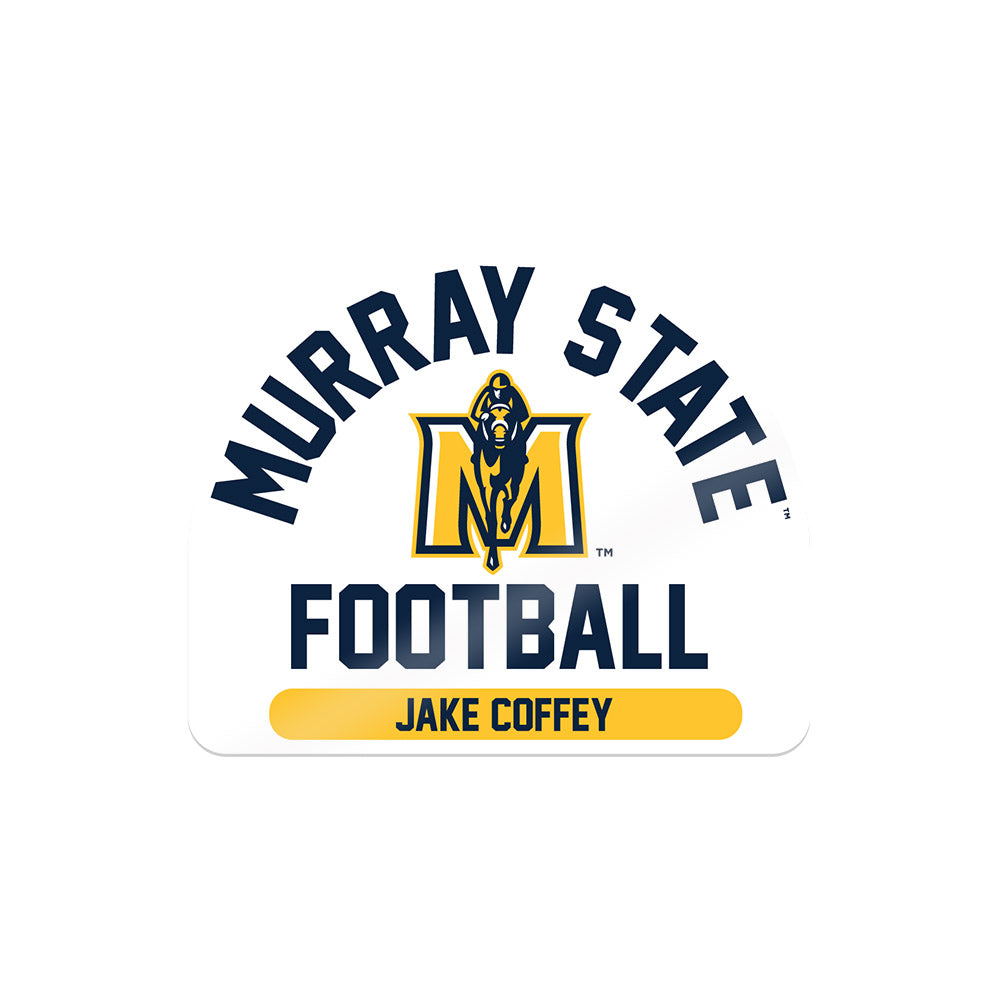 Murray State - NCAA Football : Jake Coffey - Sticker-0