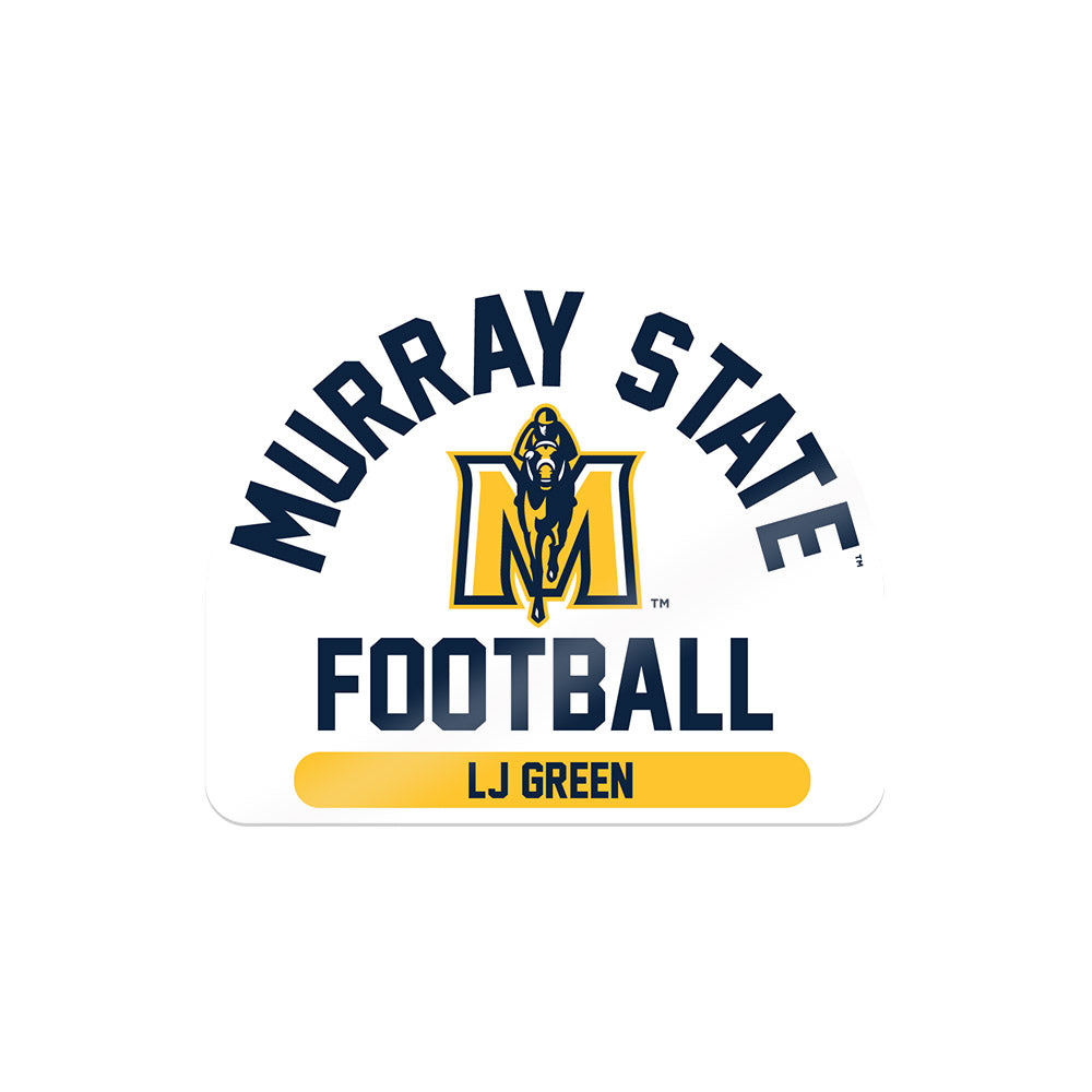 Murray State - NCAA Football : Lj Green - Sticker-0
