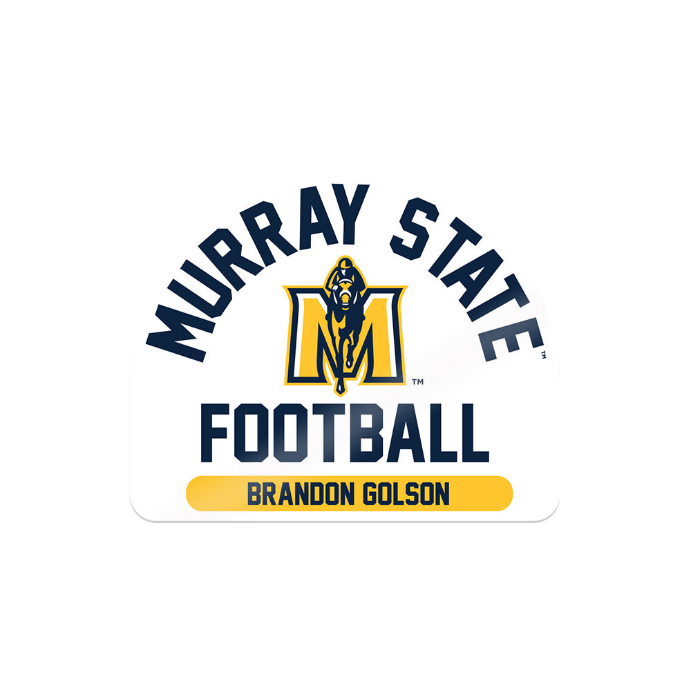 Murray State - NCAA Football : Brandon Golson - Sticker-0