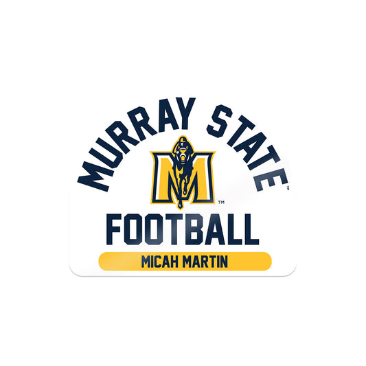 Murray State - NCAA Football : Micah Martin - Sticker-0