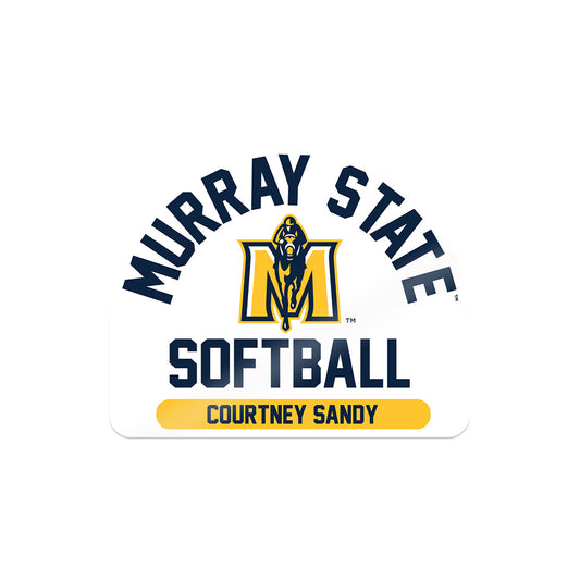 Murray State - NCAA Softball : Courtney Sandy - Sticker-0